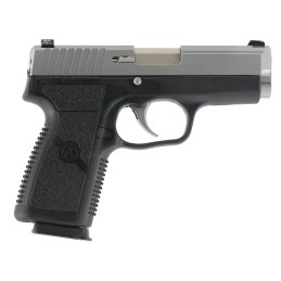 Kahr Arms KP9093NA P  9mm Luger Caliber with 3.60 Barrel 71 or 81 Capacity Black  Finish Frame Serrated Matte Stainless Steel Sl