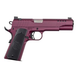 AutoOrdnance 1911TCAC9 1911  45 ACP 71 5 Stainless Steel Barrel Serrated Stainless Steel Slide Black Cherry Cerakote Steel Frame