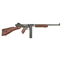 Thompson TM1C1 M1 Carbine Carbine Tanker 45 ACP Caliber with 16.50 Barrel 301 Capacity Stick 201 Capacity OD Green Cerakote Meta