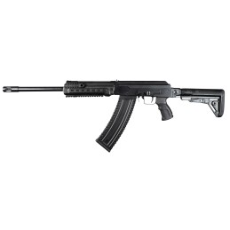 Kalashnikov USA KS12TSF KS12TSF  12 Gauge 3 18.25 101 Black Metal Finish 6 Position Side Folding Collapsible Stock