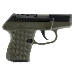 KelTec P32BGRN P32  32 ACP Caliber with 2.68 Barrel 71 Capacity Green Finish Aluminum Frame Serrated Blued Steel Slide  Green Po