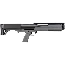 KelTec KSGGY KSG  12 Gauge 141 3 18.50 Barrel Exclusive Tactical Gray Fixed Bullpup Stock Includes Picatinny Rails