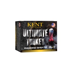 Kent Cartridge C203TK364 Ultimate Turkey 20 Gauge 3 1 14 oz 4 Shot 10 Per Box 10 Case