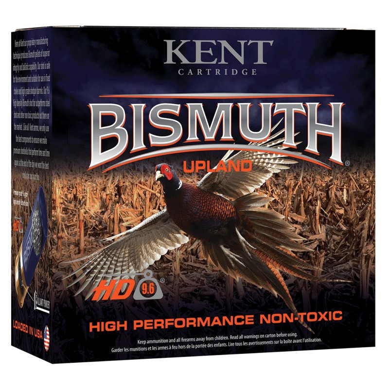 Kent Cartridge B28U246 Bismuth Upland 28 Gauge 2.75 78 oz Bismuth 6 Shot 25 Per Box 10 Case