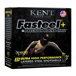 Kent Cartridge K203FSP282X4 Fasteel   20 Gauge 3 1 oz 24 Shot 25 Per Box 10 Case