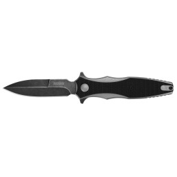 Kershaw 1559 Decimus  3.25 Folding Spear Point Plain Blackwash 8Cr13MoV SS Blade BlackStonewashed NylonSS Handle Includes Pocket