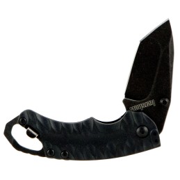 Kershaw 8750TBLKBW Shuffle II 2.60 Folding American Tanto Plain Black Oxide 8Cr14MoV SS Blade Black GlassFilled Nylon Handle Inc