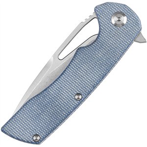 Kryo Framelock Blue Micarta