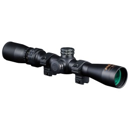 Konus 7260 KonusPro  Matte Black 27x32mm 1 Tube Engraved 3030 Duplex Reticle Includes Mounting Rings