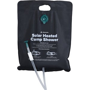 Solar Heated Camp Shower