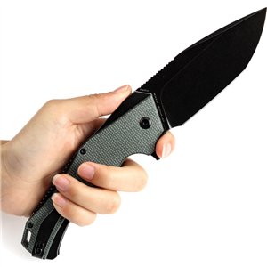 Hellx Framelock D2 Grn Mic