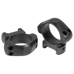 Konus 7404 Steel Rings  Matte Black 30mm Medium 0 MOA