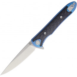 Small Shark Framelock Blue