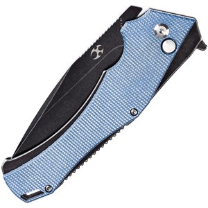 Hellx Framelock D2 Blue Mic