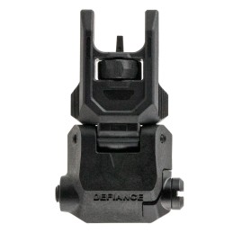 Kriss USA DAPFSBL00 Defiance Front FlipUp Black AR15 Low Profile Polymer