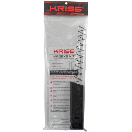 Kriss USA KVAMX2K45BL00 MagEx2 Extension Kit Extended 45 ACP 30 Compatible w Glock 21 Gen35 13rd Magazines Black Polymer