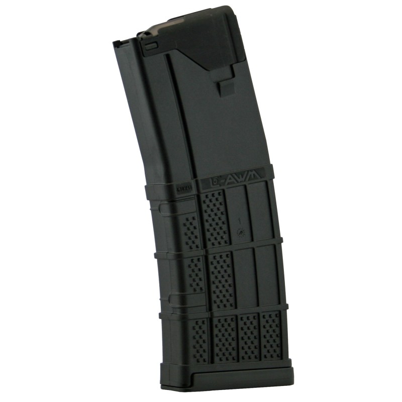 Lancer 999000232003 L5AWM  Black Detachable 30rd 223 Rem300 Blackout5.56x45mm NATO for AR15