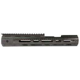 Lancer LCH516CXL Handguard  Octagon Style made of Carbon Fiber with Black Finish  13.10 OAL for Sig 516