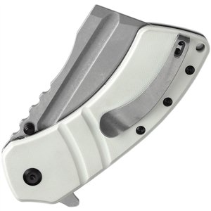 XL Korvid Linerlock White G10