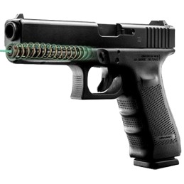 LaserMax LMSG417G Green Guide Rod Laser for Glock  1734 Gen 4 Black