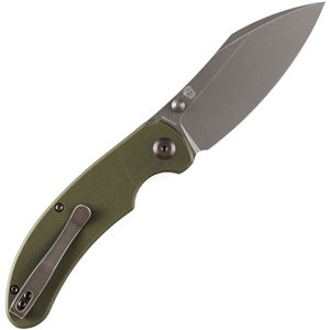 Nesstreet Linerlock Olive G10