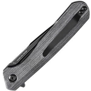 Qilin Linerlock Black Micarta