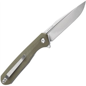 Qilin Linerlock Green G10