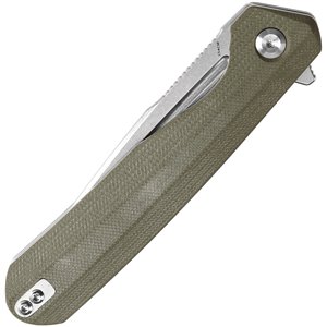 Qilin Linerlock Green G10