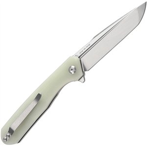 Qilin Linerlock Jade G10