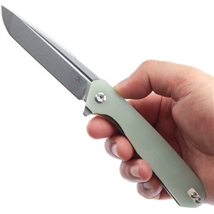 Qilin Linerlock Jade G10