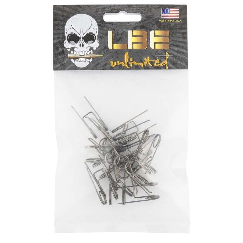 LBE Unlimited ARTS20PK AR Parts Trigger Spring 20 Pack AR15 Silver Stainless Steel