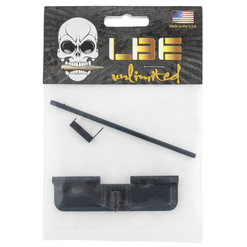 LBE Unlimited AREPC AR Parts Ejection Port Cover Assembly AR15 Black Steel