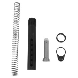 LBE Unlimited MILBUFKT MilSpec Buffer Tube Kit  6 Position AR15 Black