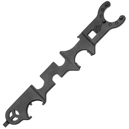 UTG TLARWR01 Armorers Combo Wrench Black Phosphate Steel ARPlatform