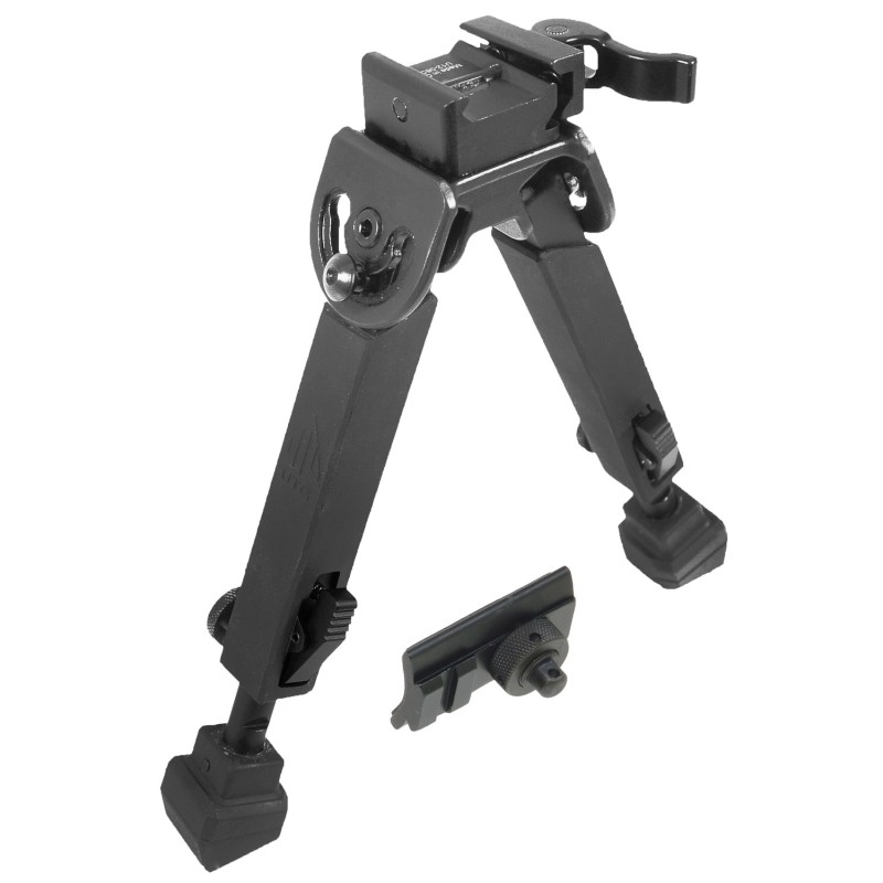 UTG TLBP20QA Armored QD Bipod Black 68.5 Metal