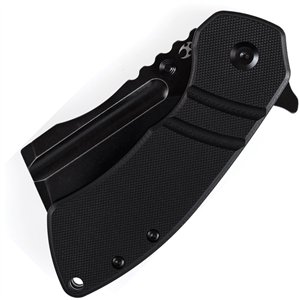 M+ Korvid Linerlock Black G10