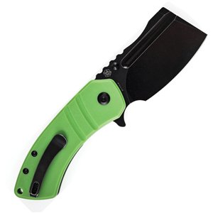 M+ Korvid Linerlock Green G10