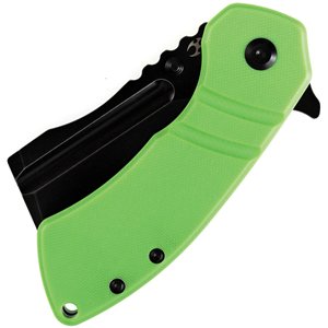 M+ Korvid Linerlock Green G10