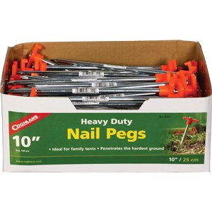 Nail Pegs 10 inch 100pk