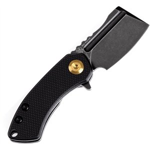 Mini Korvid Linerlock Blk G10