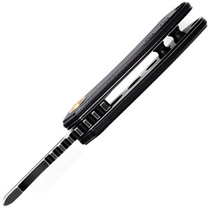 Mini Korvid Linerlock Blk G10