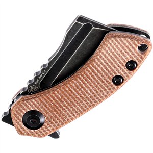 Mini Korvid Linerlock Micarta