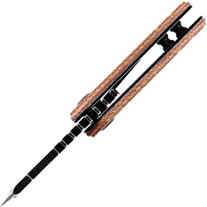 Mini Korvid Linerlock Micarta