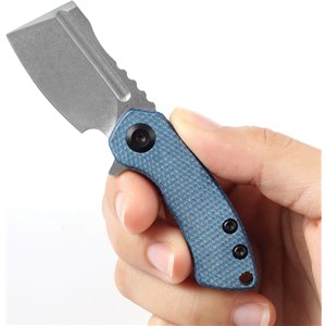 Mini Korvid Linerlock Micarta