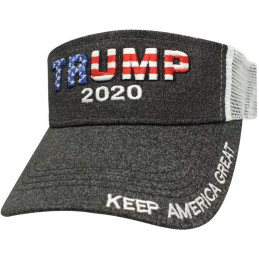 Trump Visor Black / White