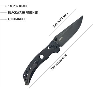 Hound Crossbar Lock Black