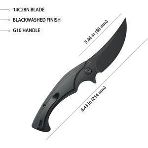 Scimitar Linerlock Black