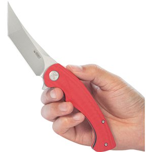 Scimitar Linerlock Tanto Red