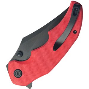 Ceto Camp Linerlock Red G10