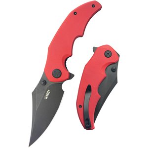 Ceto Camp Linerlock Red G10